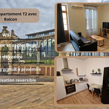 Appartement T2 Avec Balcon Proche Centre-Ville Narbonne Kültér fotó